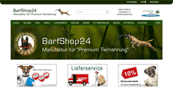 Desktop Screenshot of barfshop24.de